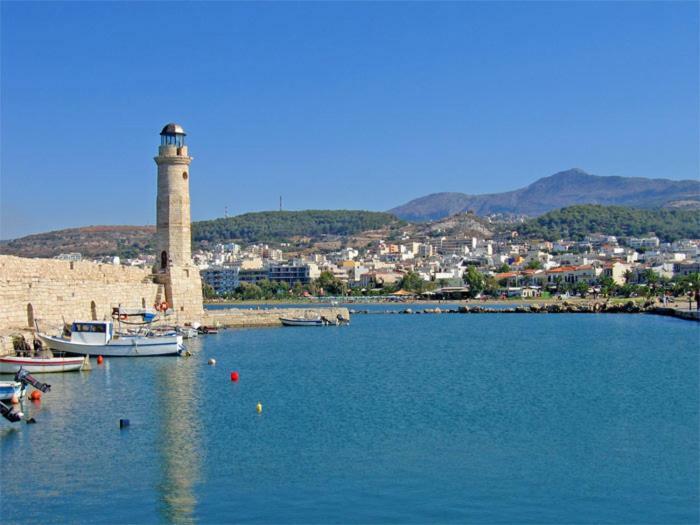 Sea View Cozy Studio Near Center Of Rethymno Town Exterior photo